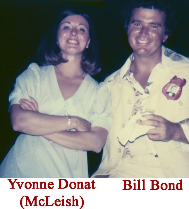 Yvonne Donat (McLeish) & Bill Bond