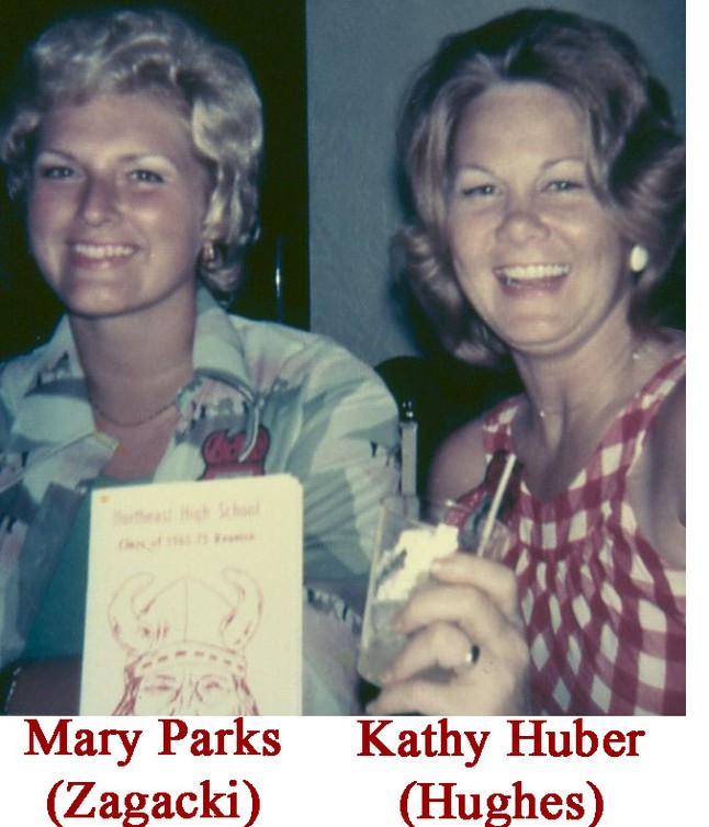 Mary Parks (Zagacki) & Kathy Huber (Hughes)