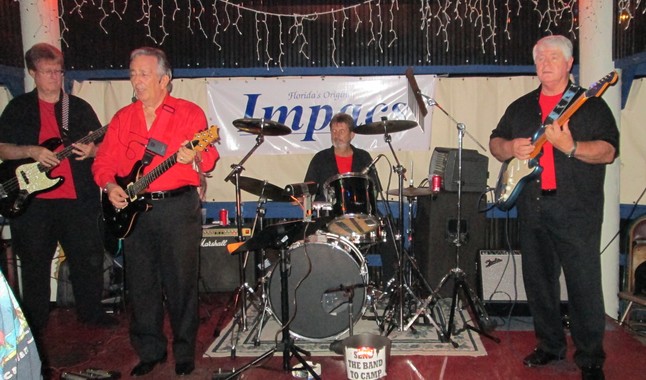 The Impacs, playing for the NeHi 1965 crowd at the Blue Parrott, St. Pete Beach, FL