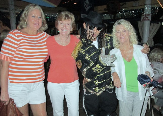 Michael and the Girs, at the Blue Parrott, St. Pete Beach, July 11, 2012